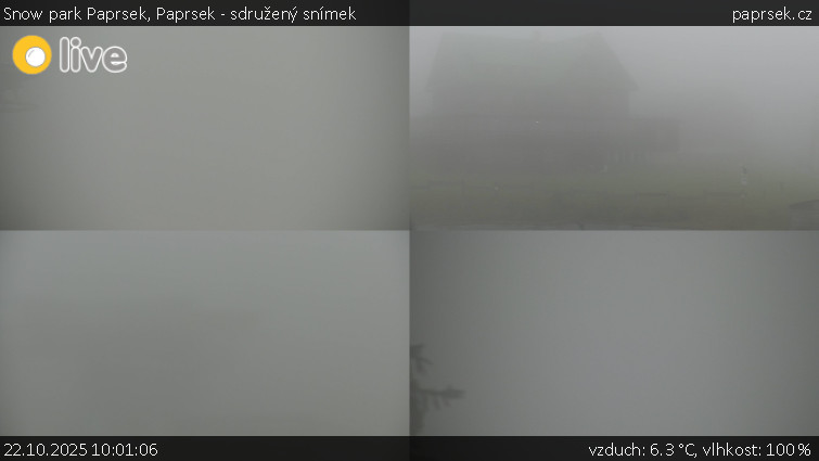 Snow park Paprsek - Paprsek - sdružený snímek - 22.10.2025 v 10:01 Snow park Paprsek - Paprsek - sdružený snímek - 22.10.2025 v 10:01