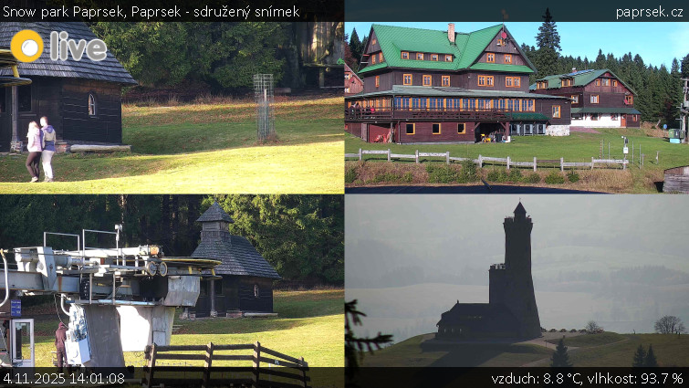 Snow park Paprsek - Paprsek - sdružený snímek - 4.11.2025 v 14:01