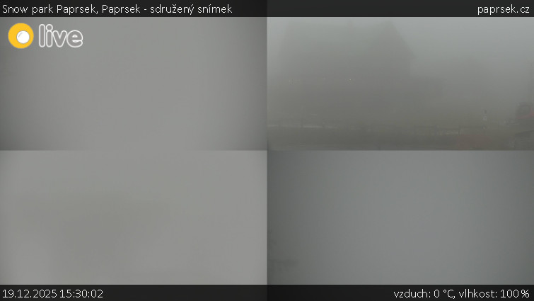 Snow park Paprsek - Paprsek - sdružený snímek - 19.12.2025 v 15:30