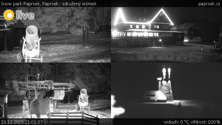 Snow park Paprsek - Paprsek - sdružený snímek - 19.12.2025 v 21:01