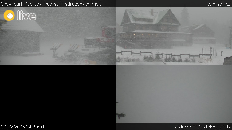 Snow park Paprsek - Paprsek - sdružený snímek - 30.12.2025 v 14:30