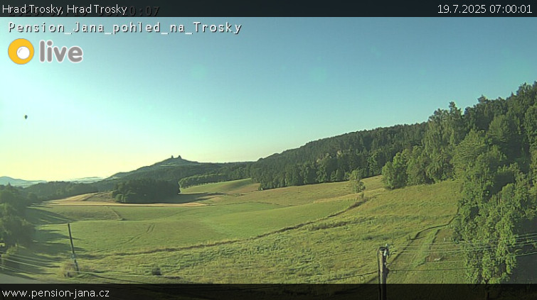 Hrad Trosky - Hrad Trosky - 19.7.2025 v 07:00
