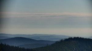 Horský hotel Volareza - Praděd - Panorama do údolí - 9.5.2025 v 08:30