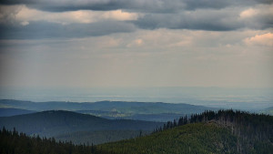Horský hotel Volareza - Praděd - Panorama do údolí - 9.5.2025 v 12:30