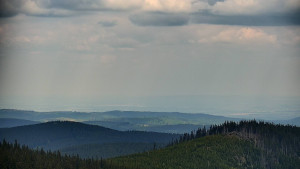 Horský hotel Volareza - Praděd - Panorama do údolí - 9.5.2025 v 13:30