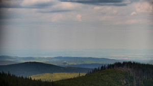 Horský hotel Volareza - Praděd - Panorama do údolí - 9.5.2025 v 15:00