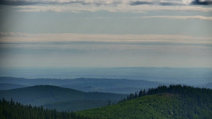 Horský hotel Volareza - Praděd - Panorama do údolí - 25.6.2025 v 08:30