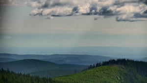 Horský hotel Volareza - Praděd - Panorama do údolí - 25.6.2025 v 09:30