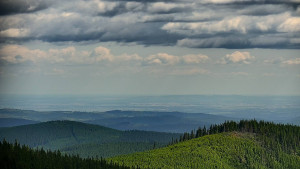 Horský hotel Volareza - Praděd - Panorama do údolí - 25.6.2025 v 10:30