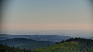 Horský hotel Volareza - Praděd - Panorama do údolí - 2.7.2025 v 09:30