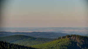 Horský hotel Volareza - Praděd - Panorama do údolí - 2.7.2025 v 19:30