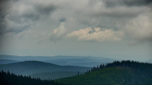 Horský hotel Volareza - Praděd - Panorama do údolí - 12.7.2025 v 12:30