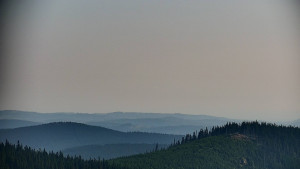 Horský hotel Volareza - Praděd - Panorama do údolí - 15.8.2025 v 09:30