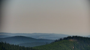 Horský hotel Volareza - Praděd - Panorama do údolí - 15.8.2025 v 10:30