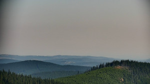 Horský hotel Volareza - Praděd - Panorama do údolí - 15.8.2025 v 11:30