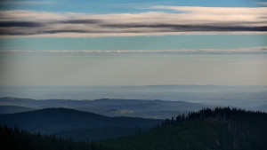 Horský hotel Volareza - Praděd - Panorama do údolí - 18.9.2025 v 08:30