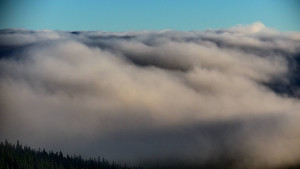 Horský hotel Volareza - Praděd - Panorama do údolí - 19.10.2025 v 08:00