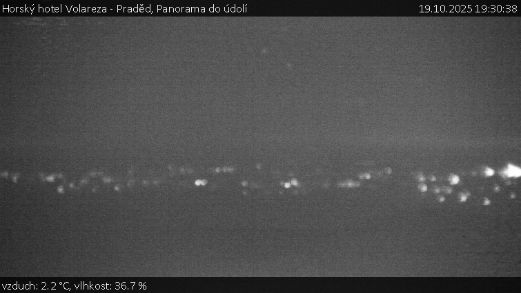 Horský hotel Volareza - Praděd - Panorama do údolí - 19.10.2025 v 19:30 Horský hotel Volareza - Praděd - Panorama do údolí - 19.10.2025 v 19:30