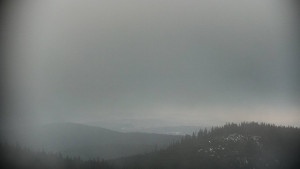 Horský hotel Volareza - Praděd - Panorama do údolí - 3.12.2025 v 08:30