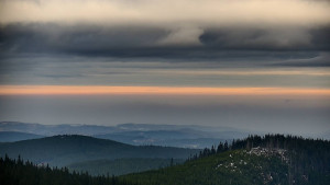 Horský hotel Volareza - Praděd - Panorama do údolí - 3.12.2025 v 09:30