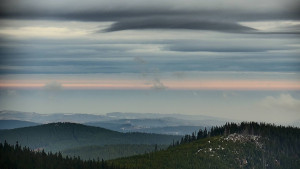 Horský hotel Volareza - Praděd - Panorama do údolí - 3.12.2025 v 10:30