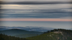 Horský hotel Volareza - Praděd - Panorama do údolí - 3.12.2025 v 11:00