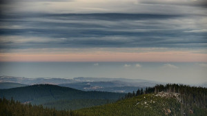 Horský hotel Volareza - Praděd - Panorama do údolí - 3.12.2025 v 12:30