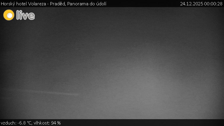 Horský hotel Volareza - Praděd - Panorama do údolí - 24.12.2025 v 00:00