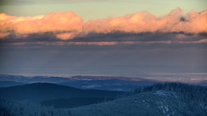 Horský hotel Volareza - Praděd - Panorama do údolí - 3.1.2026 v 15:30 Horský hotel Volareza - Praděd - Panorama do údolí - 3.1.2026 v 15:30