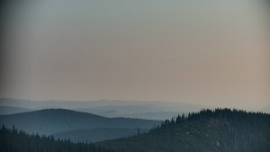 Horský hotel Volareza - Praděd - Panorama do údolí - 4.3.2026 v 08:30