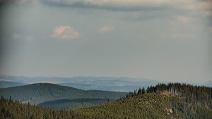 Horský hotel Volareza - Praděd - Panorama do údolí - 4.3.2026 v 12:00