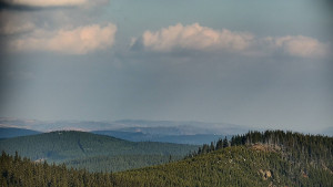 Horský hotel Volareza - Praděd - Panorama do údolí - 4.3.2026 v 12:30