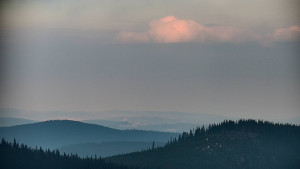 Horský hotel Volareza - Praděd - Panorama do údolí - 4.3.2026 v 15:30