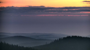Horský hotel Volareza - Praděd - Panorama do údolí - 12.3.2026 v 06:00