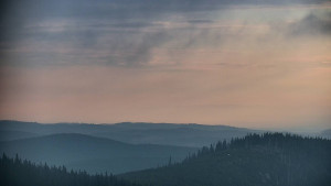 Horský hotel Volareza - Praděd - Panorama do údolí - 12.3.2026 v 07:30