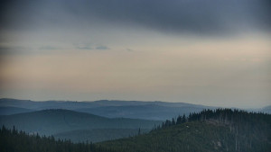 Horský hotel Volareza - Praděd - Panorama do údolí - 12.3.2026 v 08:30