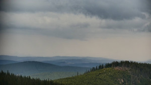 Horský hotel Volareza - Praděd - Panorama do údolí - 12.3.2026 v 11:30