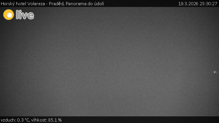 Horský hotel Volareza - Praděd - Panorama do údolí - 19.3.2026 v 23:30