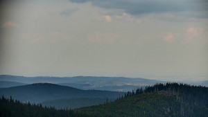 Horský hotel Volareza - Praděd - Panorama do údolí - 23.3.2026 v 12:00