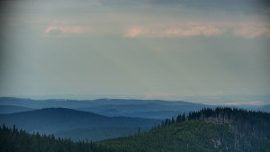 Horský hotel Volareza - Praděd - Panorama do údolí - 23.3.2026 v 16:30