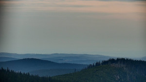 Horský hotel Volareza - Praděd - Panorama do údolí - 23.3.2026 v 17:30 Horský hotel Volareza - Praděd - Panorama do údolí - 23.3.2026 v 17:30