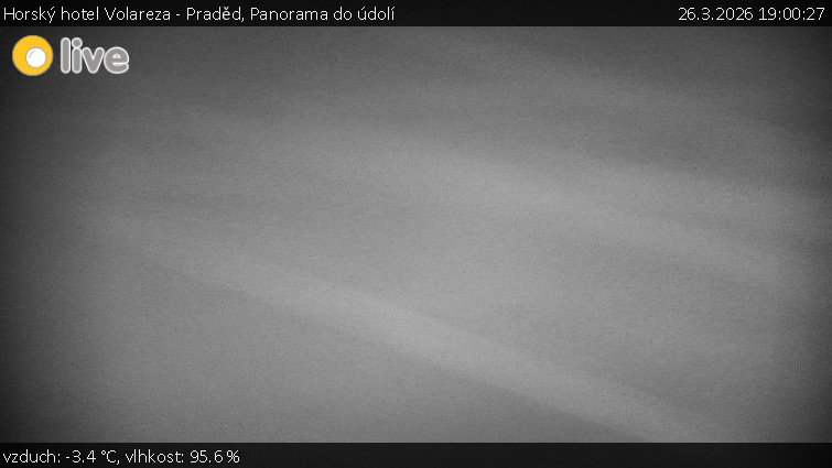 Horský hotel Volareza - Praděd - Panorama do údolí - 26.3.2026 v 19:00