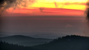 Horský hotel Volareza - Praděd - Panorama do údolí - 5.4.2026 v 06:00