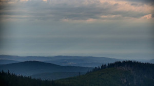 Horský hotel Volareza - Praděd - Panorama do údolí - 14.4.2026 v 07:30
