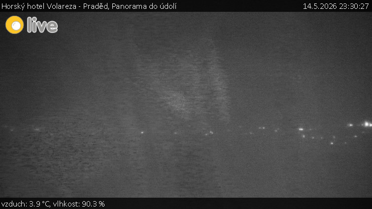 Horský hotel Volareza - Praděd - Panorama do údolí - 14.5.2026 v 23:30