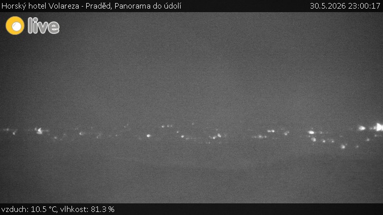 Horský hotel Volareza - Praděd - Panorama do údolí - 30.5.2026 v 23:00