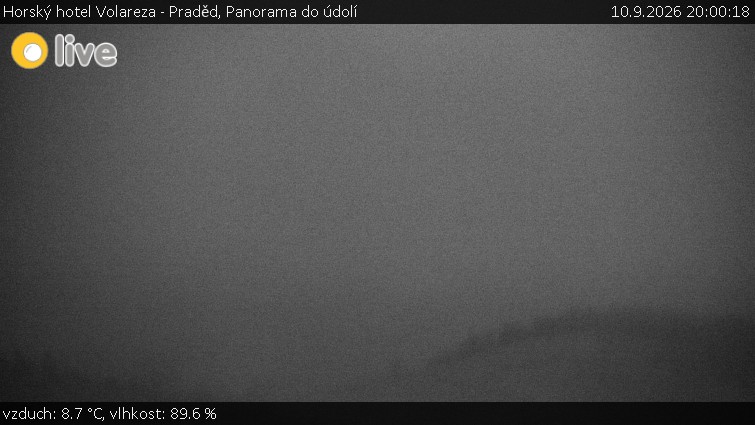 Horský hotel Volareza - Praděd - Panorama do údolí - 10.9.2026 v 20:00