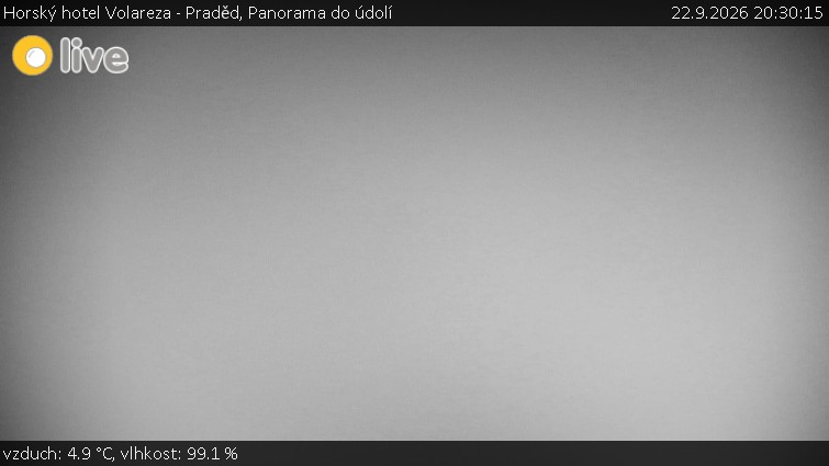 Horský hotel Volareza - Praděd - Panorama do údolí - 22.9.2026 v 20:30