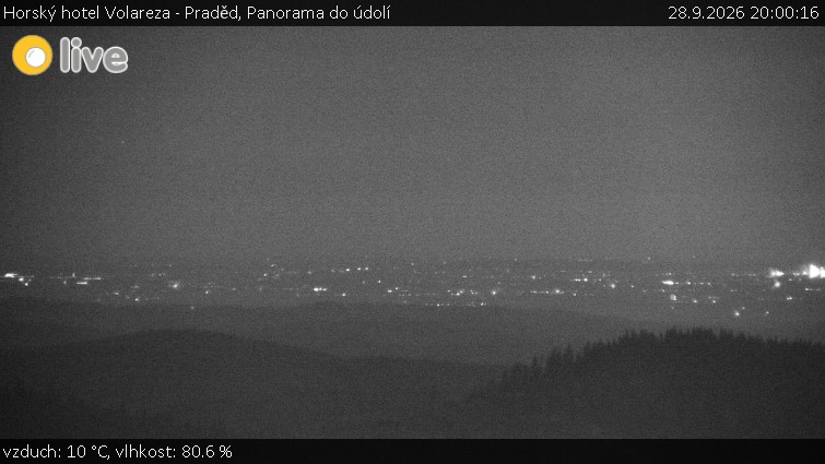 Horský hotel Volareza - Praděd - Panorama do údolí - 28.9.2026 v 20:00