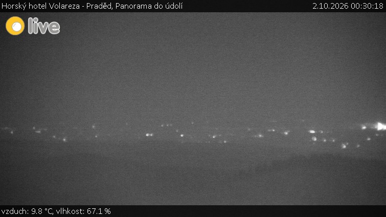 Horský hotel Volareza - Praděd - Panorama do údolí - 2.10.2026 v 00:30
